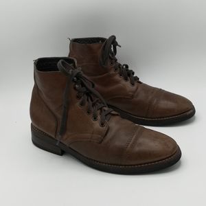 Thursday Everyday Boot Leather Captain Lace Up